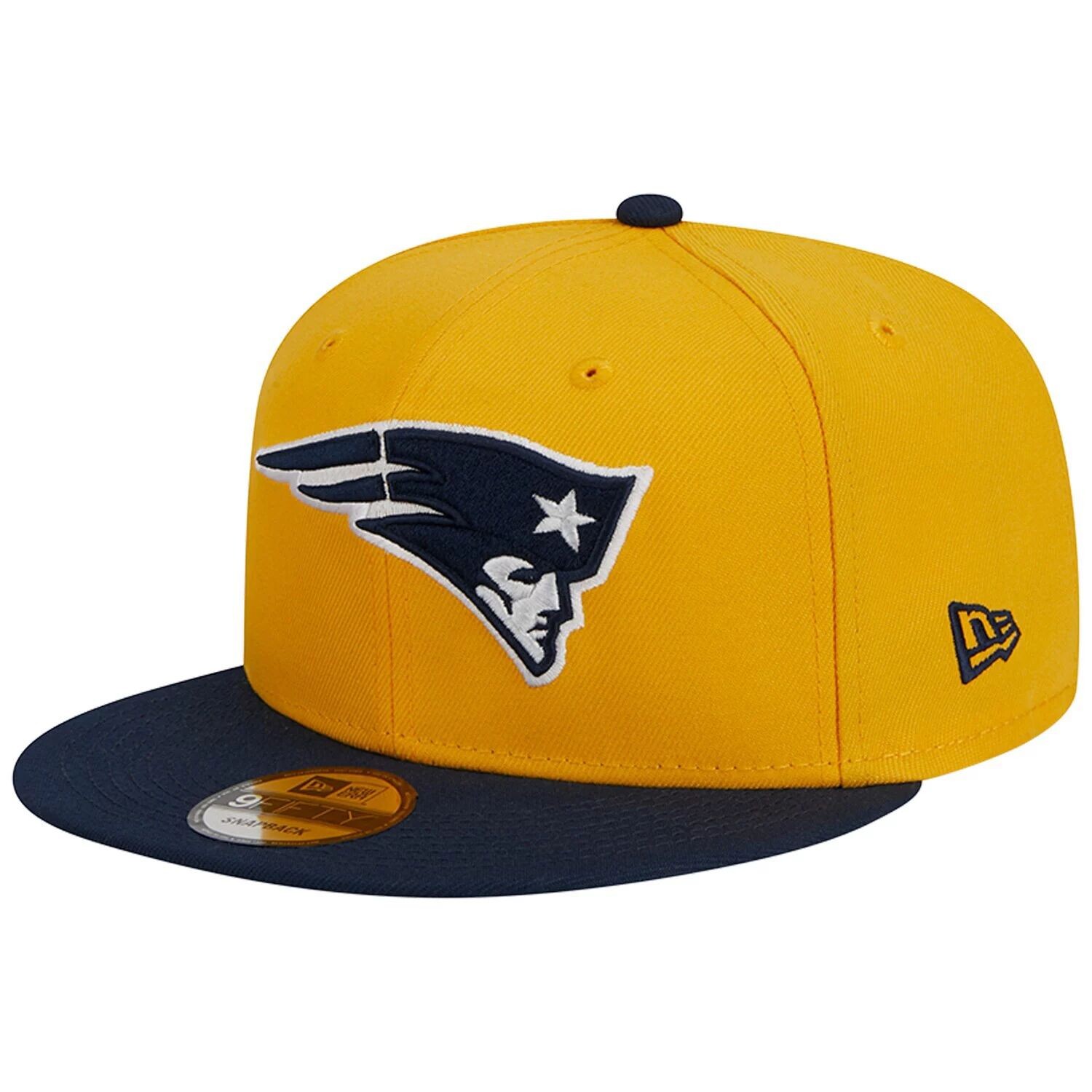 Мужская кепка New Era Gold/темно-синего цвета New England Patriots, двухцветная цветовая гамма 9FIFTY Snapback
Мужская кепка New Era Gold/темно-синего цвета New England Patriots, двухцветная цветовая гамма 9FIFTY Snapback