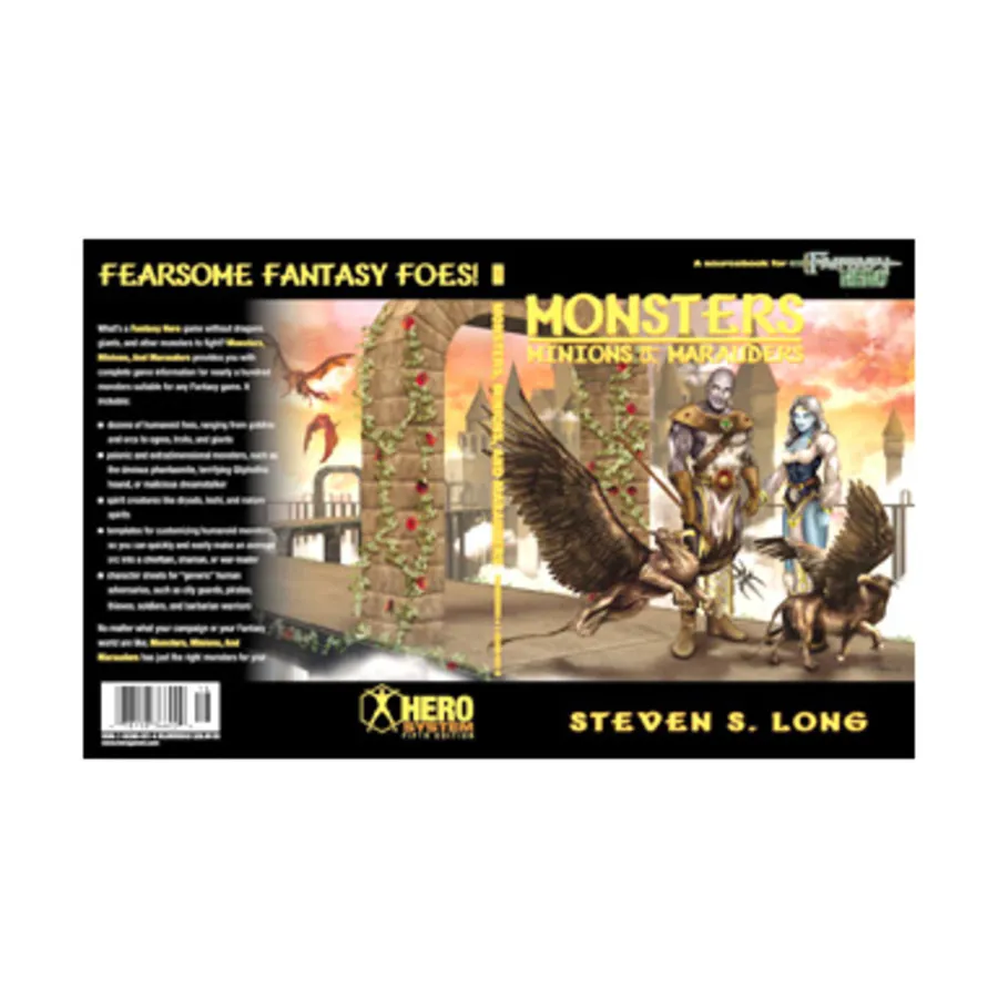 Monsters, Minions, and Marauders, Fantasy Hero (5th Edition), мягкая обложка
Monsters, Minions, and Marauders, Fantasy Hero (5th Edition), мягкая обложка