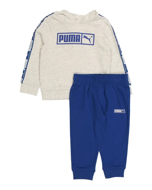 Комплект из 2 флисовых толстовок и спортивных штанов для мальчиков (2 шт.) Puma, серый
Комплект из 2 флисовых толстовок и спортивных штанов для мальчиков (2 шт.) Puma, серый