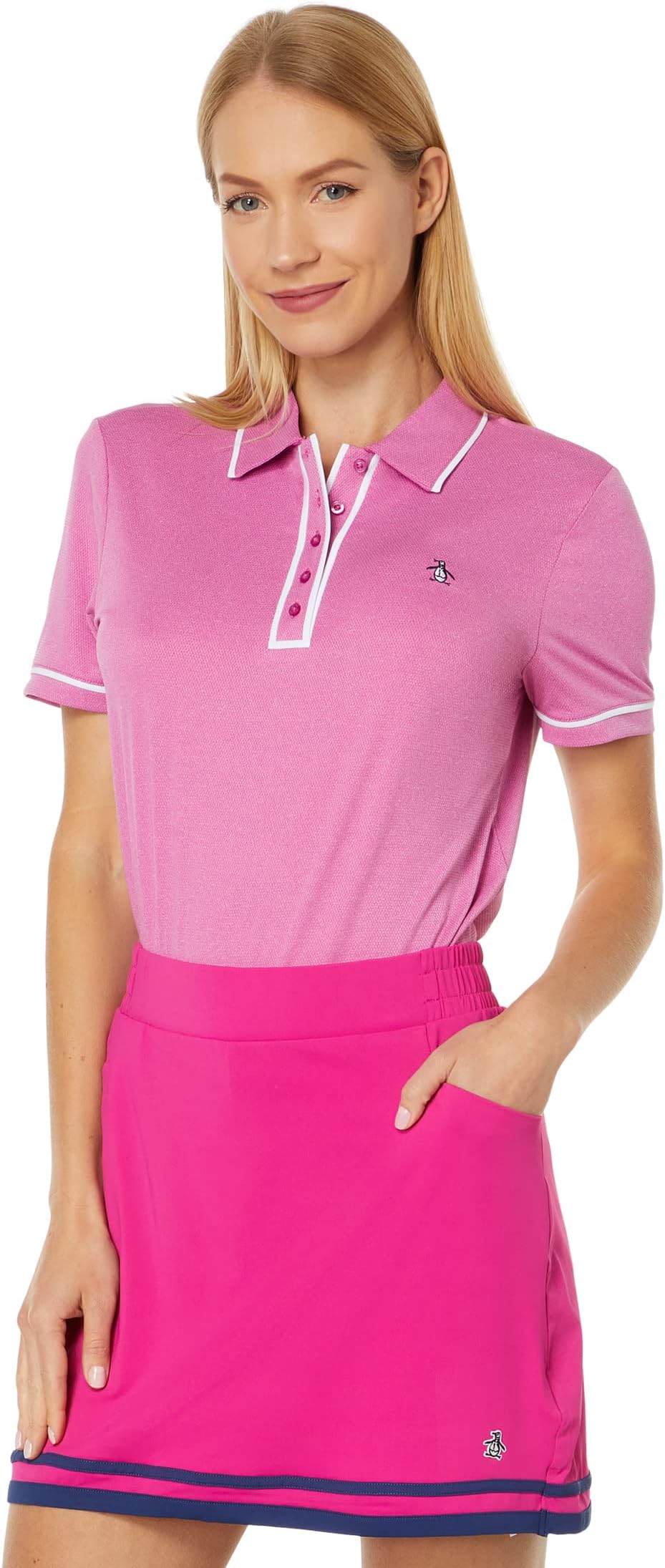 Поло Performance с короткими рукавами Veronica Original Penguin Golf, цвет Fuchsia Red
Поло Performance с короткими рукавами Veronica Original Penguin Golf, цвет Fuchsia Red