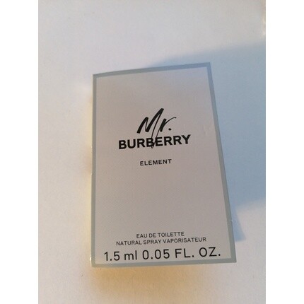Туалетная вода Mr. BURBERRY Element Eau De Toilette EDT, 1,5 мл, пробник, спрей для путешествий
Туалетная вода Mr. BURBERRY Element Eau De Toilette EDT, 1,5 мл, пробник, спрей для путешествий