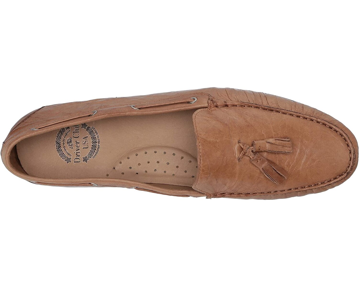 Лоферы Women's Leather Made in Brazil Tassle Driving Loafer Driver Club USA, тан краш
Лоферы Women's Leather Made in Brazil Tassle Driving Loafer Driver Club USA, тан краш