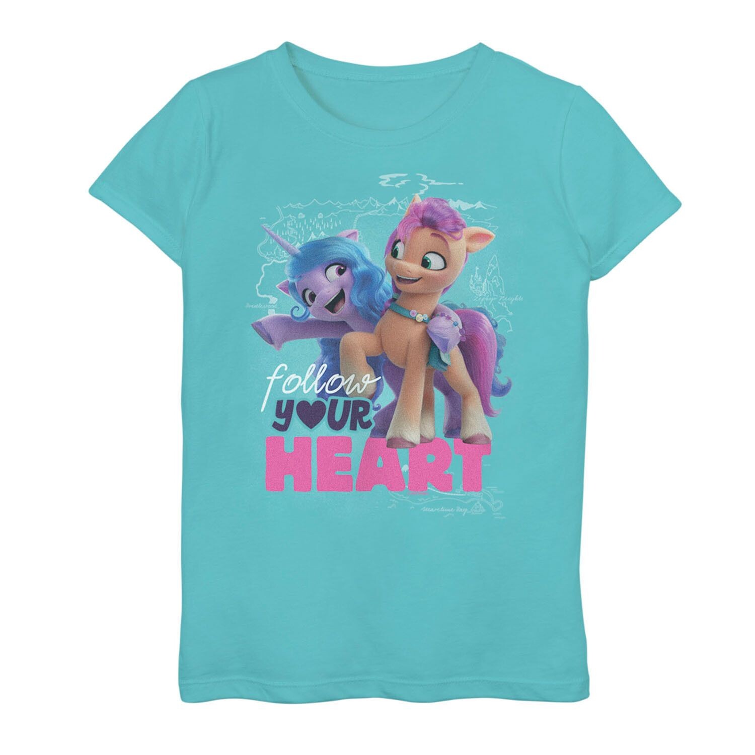 Футболка с рисунком «My Little Pony Follow Your Heart» для девочек 7–16 лет Licensed Character
Футболка с рисунком «My Little Pony Follow Your Heart» для девочек 7–16 лет Licensed Character