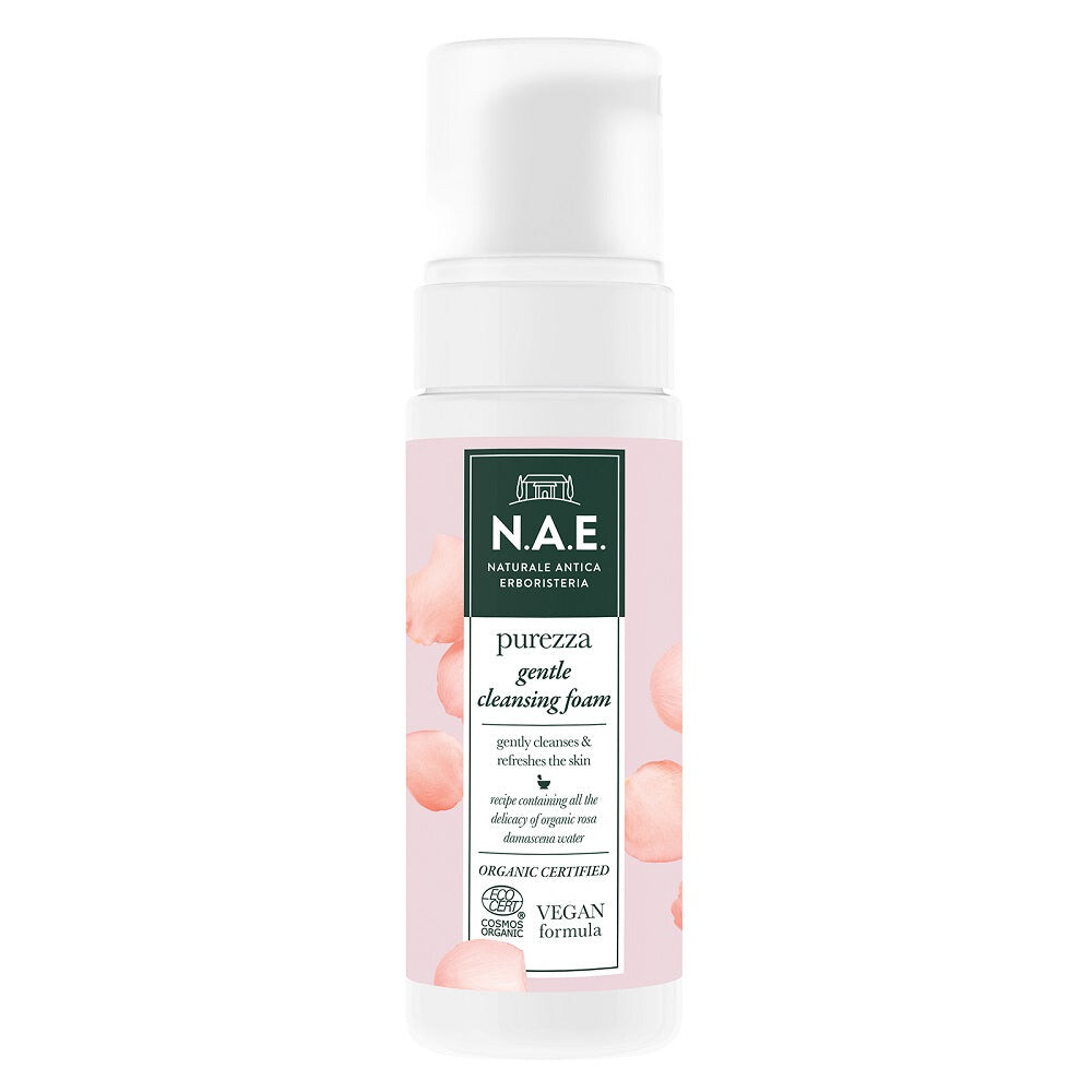 N.A.E Purezza Gentle Cleansing Foam крем-пенка для умывания с органической дамасской розовой водой 150мл
N.A.E Purezza Gentle Cleansing Foam крем-пенка для умывания с органической дамасской розовой водой 150мл