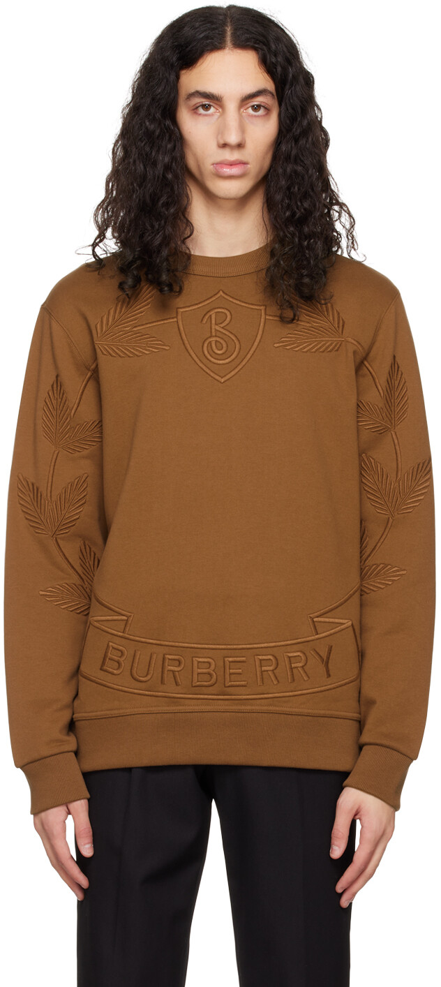 Коричневая толстовка с изображением дубовых листьев Burberry, Коричневый, Коричневая толстовка с изображением дубовых листьев Burberry
Коричневая толстовка с изображением дубовых листьев Burberry, Коричневый, Коричневая толстовка с изображением дубовых листьев Burberry