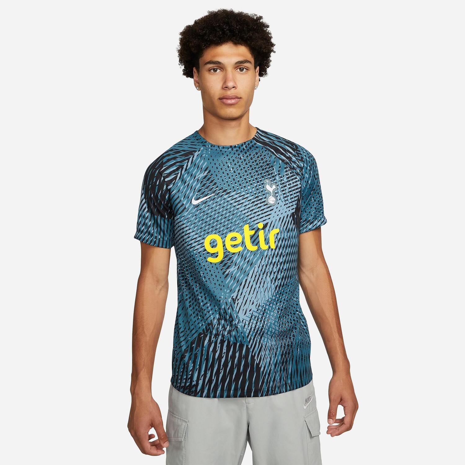 Мужская предматчевая футболка Nike Tottenham Hotspur Dri-FIT Pre-Match Soccer, синий
Мужская предматчевая футболка Nike Tottenham Hotspur Dri-FIT Pre-Match Soccer, синий