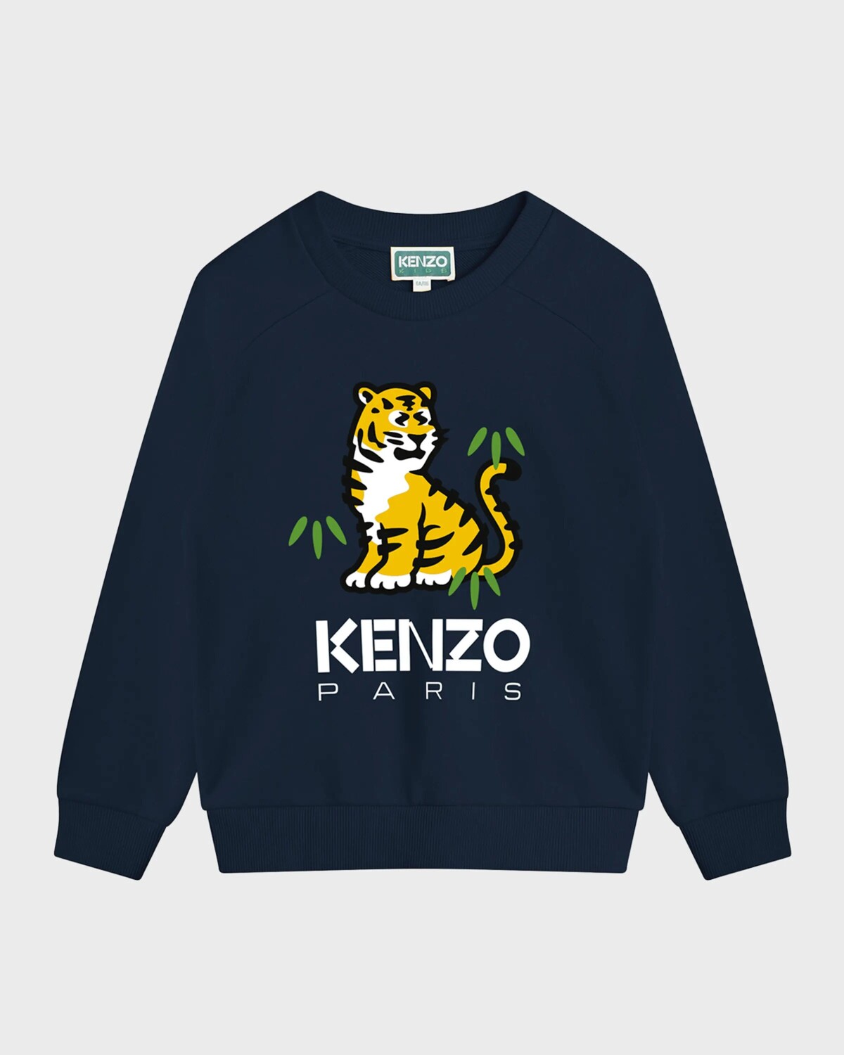 Толстовка для мальчика с логотипом и графическим рисунком тигра Kenzo, цвет Blue
Толстовка для мальчика с логотипом и графическим рисунком тигра Kenzo, цвет Blue