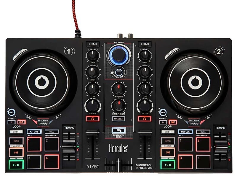 Контроллер Hercules DJ Control Inpulse 200 DJ Control Inpulse 200 Controller w/ built-in sound card, dynamic light guides, IMA (Inteligent Music Assistant)
Контроллер Hercules DJ Control Inpulse 200 DJ Control Inpulse 200 Controller w/ built-in sound card, dynamic light guides, IMA (Inteligent Music Assistant)