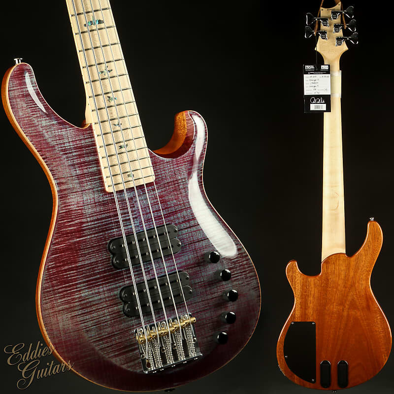 PRS Grainger 5-струнный бас-гитара - фиолетовый Grainger 5 String Bass - Violet
PRS Grainger 5-струнный бас-гитара - фиолетовый Grainger 5 String Bass - Violet
