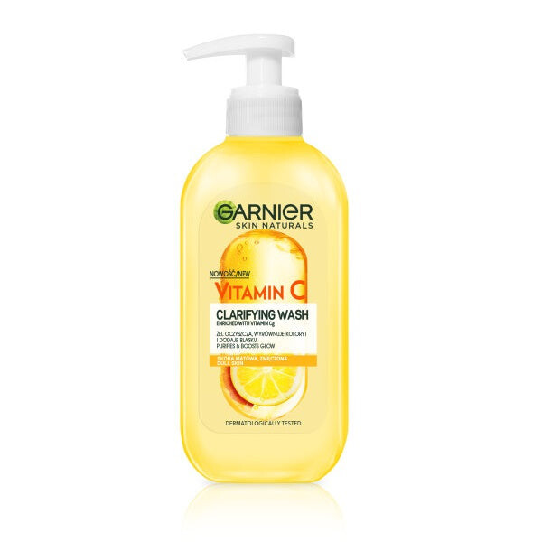 Garnier Skin Naturals Vitamin C Гель для умывания с витамином С и экстрактом лимона 200мл
Garnier Skin Naturals Vitamin C Гель для умывания с витамином С и экстрактом лимона 200мл