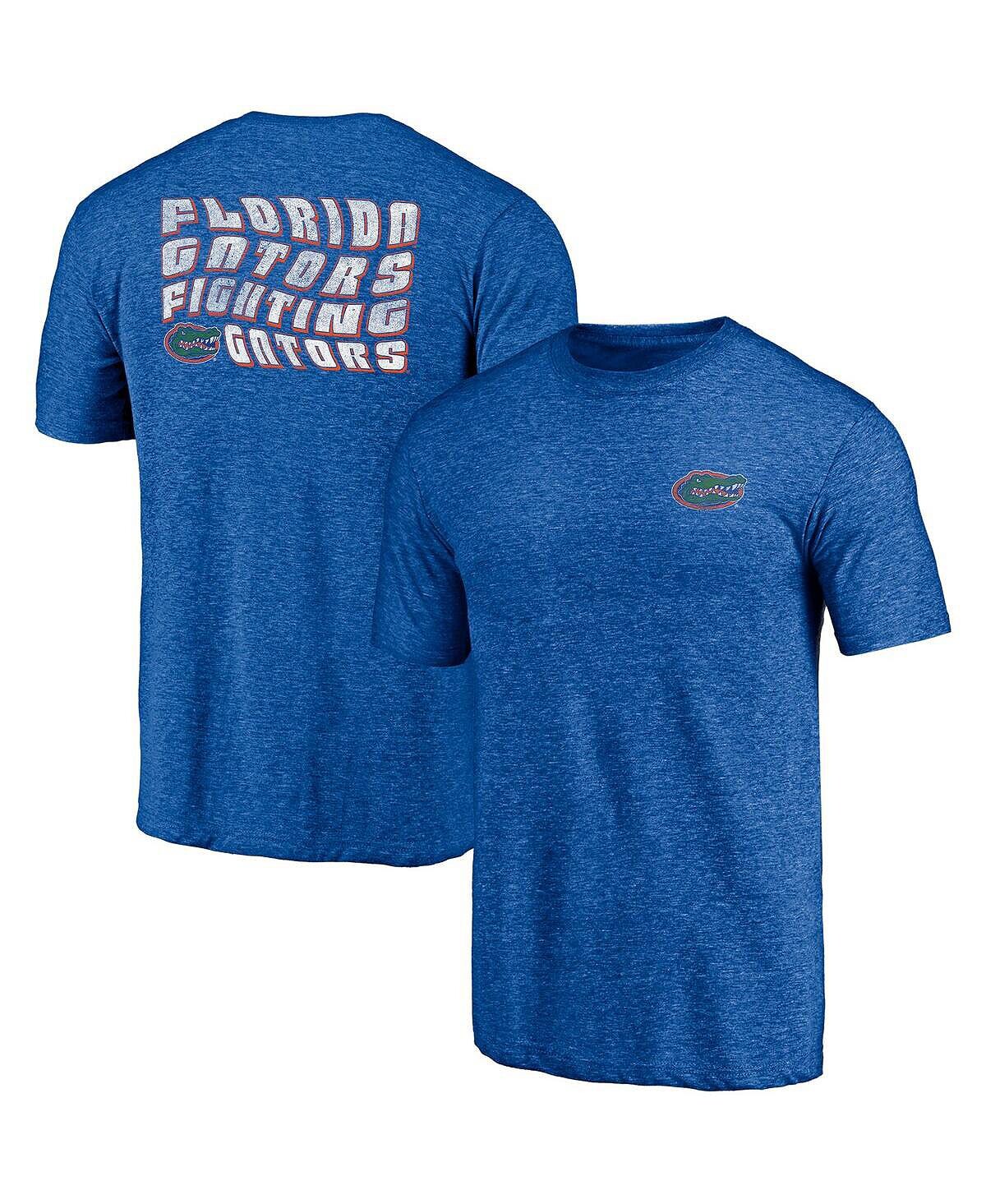 Мужская фирменная футболка из меланжевой ткани royal florida gators wavy tri-blend Fanatics, мульти
Мужская фирменная футболка из меланжевой ткани royal florida gators wavy tri-blend Fanatics, мульти