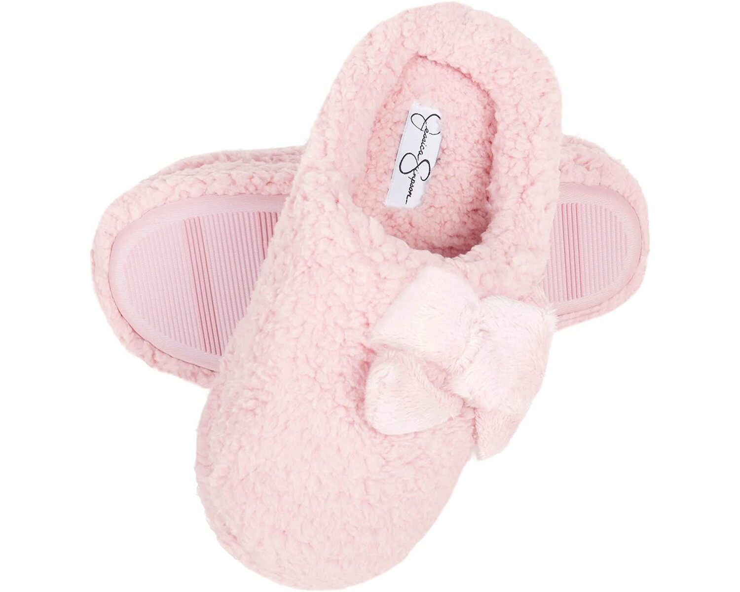 Слипперы Women's Plush Marshmallow Slide on House Slipper Clog with Memory Foam Jessica Simpson, розовый
Слипперы Women's Plush Marshmallow Slide on House Slipper Clog with Memory Foam Jessica Simpson, розовый