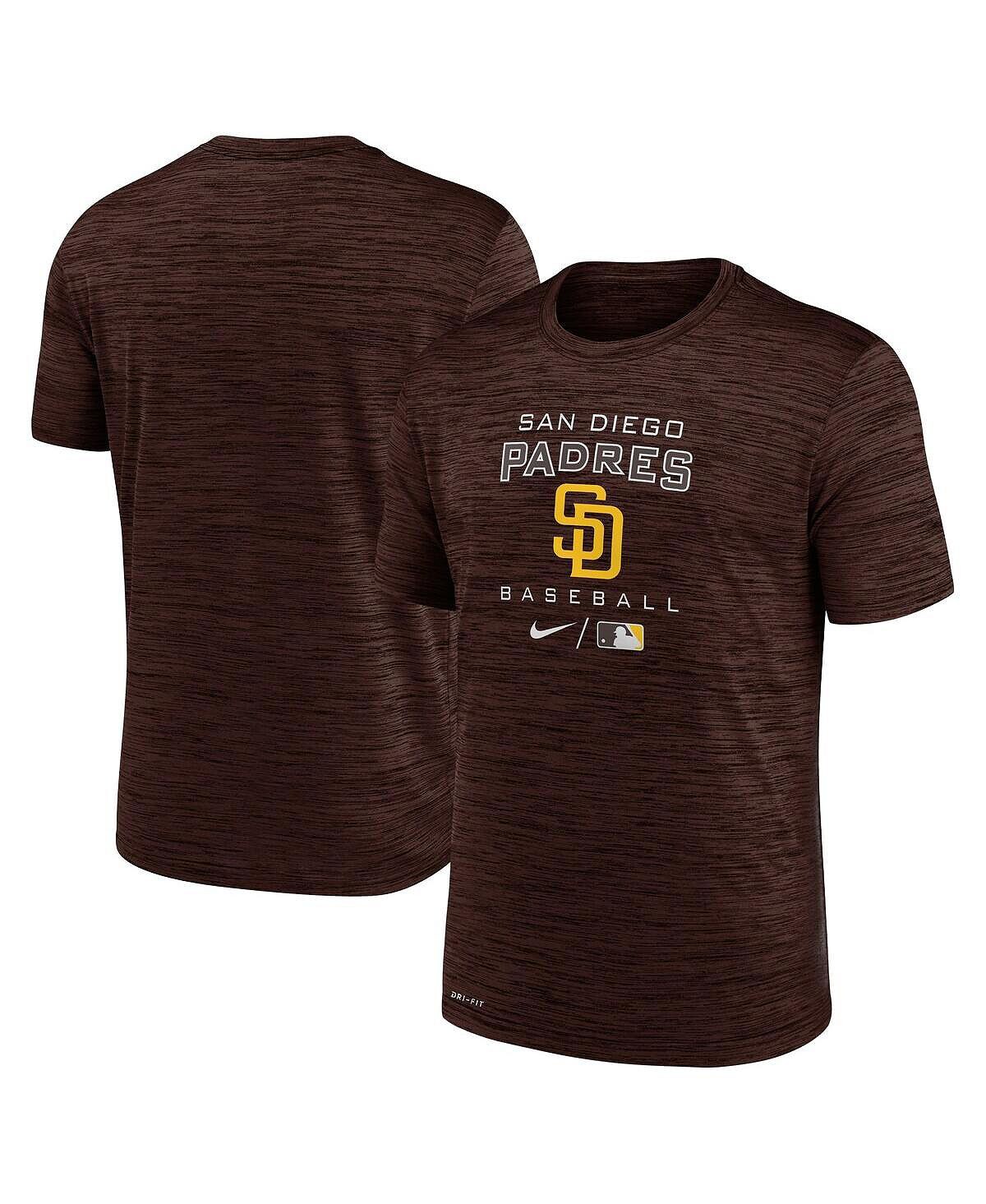 Мужская коричневая футболка san diego padres authentic collection velocity practice performance Nike, коричневый
Мужская коричневая футболка san diego padres authentic collection velocity practice performance Nike, коричневый