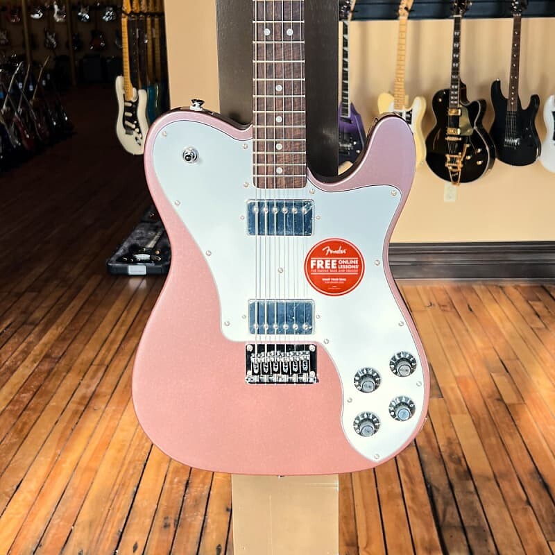 Affinity Series Telecaster Deluxe - Бургундский туман с индийским лавром Squier Affinity Series Telecaster Deluxe - w/Indian Laurel
Affinity Series Telecaster Deluxe - Бургундский туман с индийским лавром Squier Affinity Series Telecaster Deluxe - w/Indian Laurel