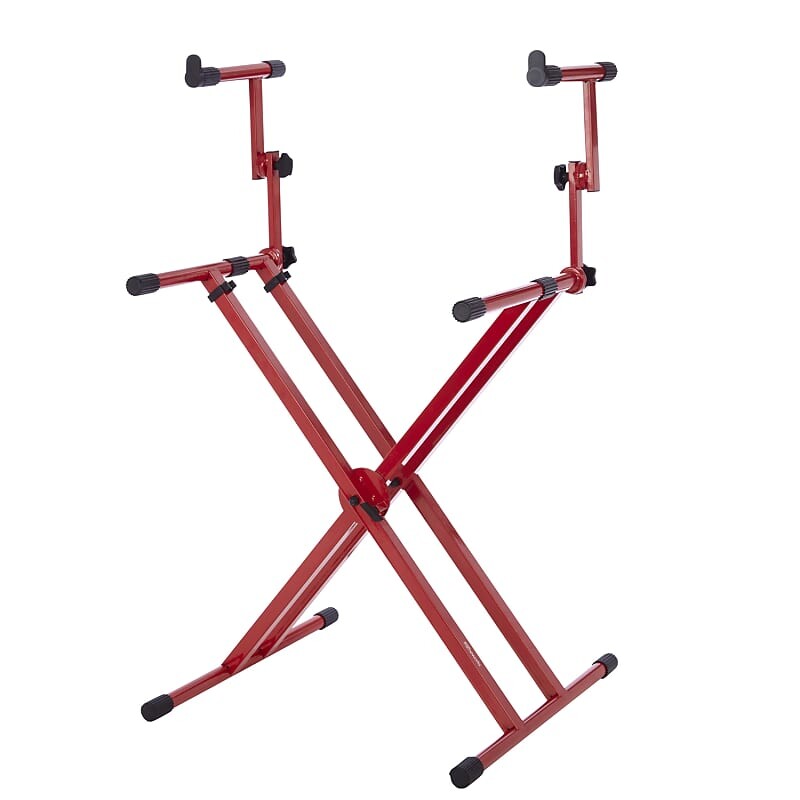 Gator GFW-KEY-5100XRED Frameworks Сверхмощная двухъярусная подставка для клавиатуры в стиле «X» с прорезиненным нивелиром Gator Frameworks
Gator GFW-KEY-5100XRED Frameworks Сверхмощная двухъярусная подставка для клавиатуры в стиле «X» с прорезиненным нивелиром Gator Frameworks