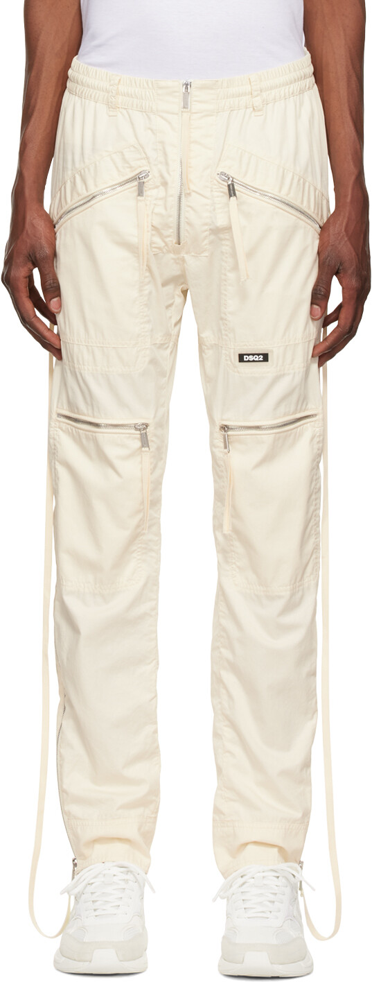 Хлопковые брюки карго Off-White Dsquared2, Белый, Хлопковые брюки карго Off-White Dsquared2
Хлопковые брюки карго Off-White Dsquared2, Белый, Хлопковые брюки карго Off-White Dsquared2