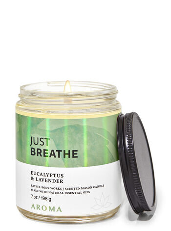 Свеча Mason с одним фитилем Eucalyptus Lavender, 7 oz / 198 g, Bath and Body Works
Свеча Mason с одним фитилем Eucalyptus Lavender, 7 oz / 198 g, Bath and Body Works