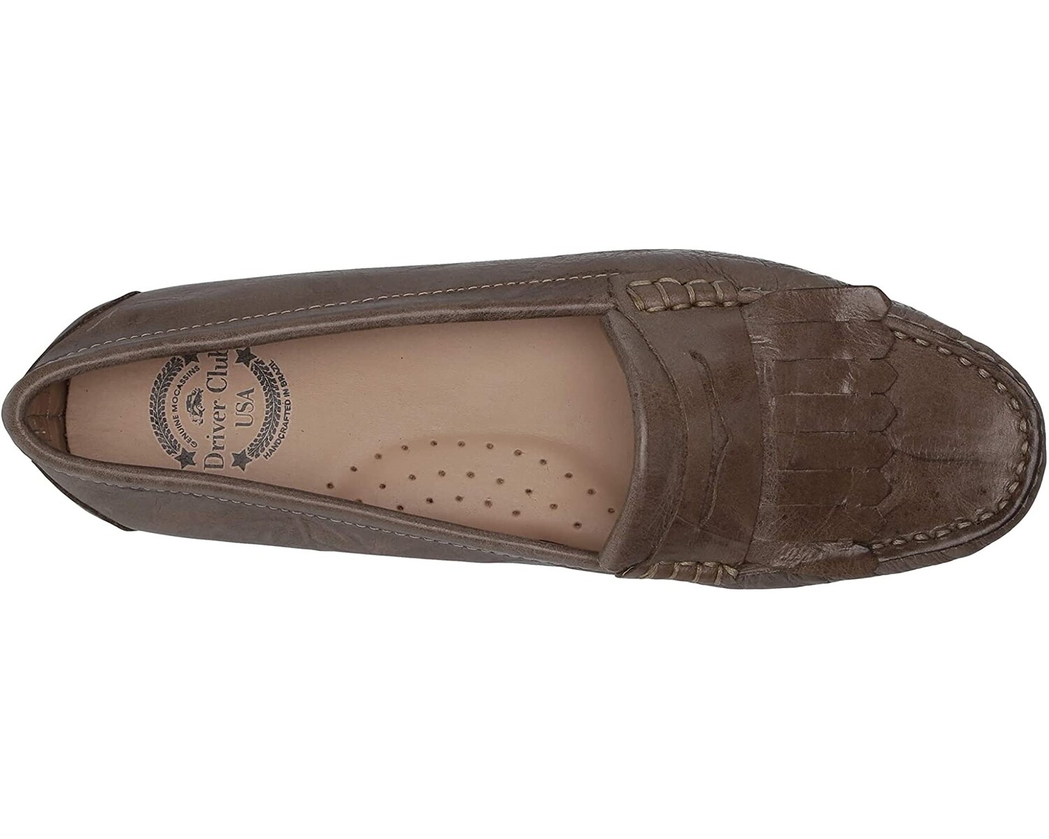 Лоферы Women's Leather Made in Brazil Kilt Detail Driver Moc Loafer Driver Club USA, серый
Лоферы Women's Leather Made in Brazil Kilt Detail Driver Moc Loafer Driver Club USA, серый