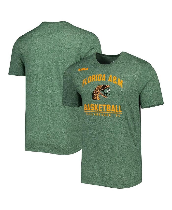 Мужская футболка с логотипом Heather Green Florida A&M Rattlers Marled x LeBron James Nike, зеленый
Мужская футболка с логотипом Heather Green Florida A&M Rattlers Marled x LeBron James Nike, зеленый