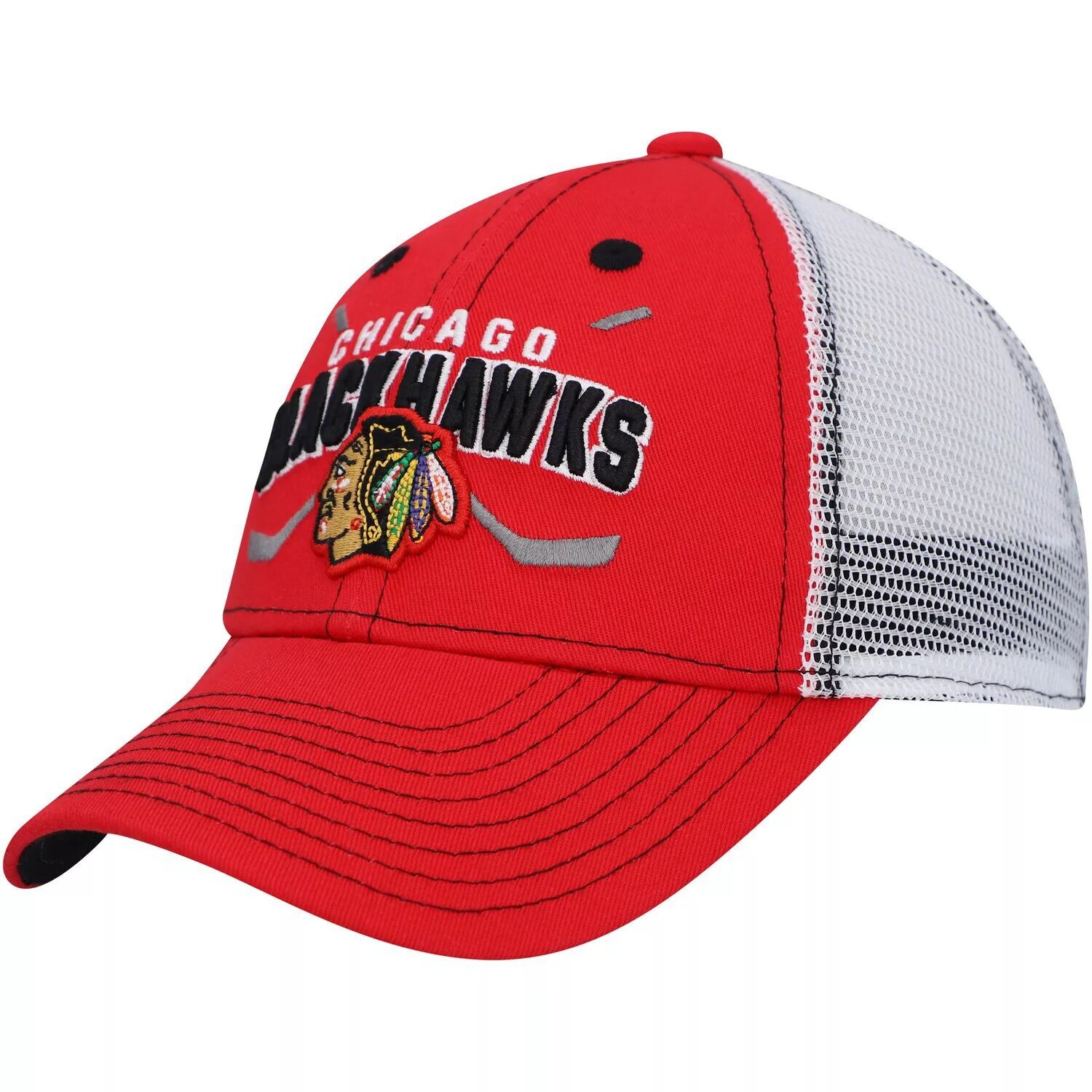 Молодежная красно-белая кепка Chicago Blackhawks Core Lockup Trucker Snapback Outerstuff
Молодежная красно-белая кепка Chicago Blackhawks Core Lockup Trucker Snapback Outerstuff