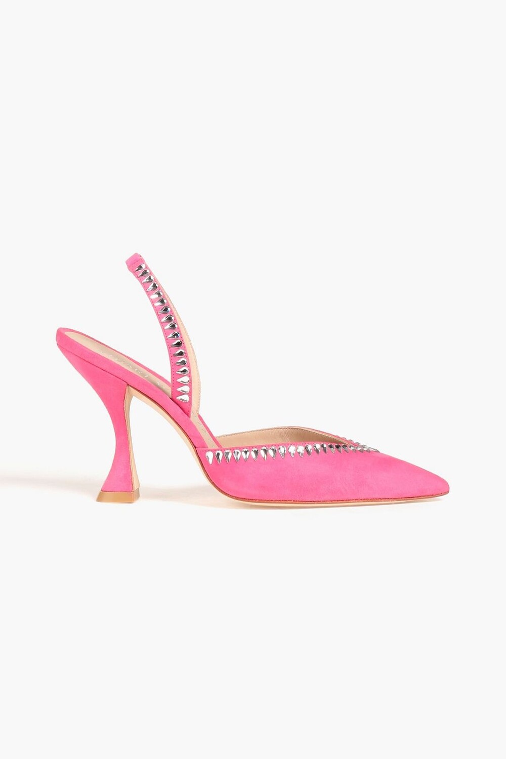 Замшевые туфли с пяткой на пятке, украшенные кристаллами STUART WEITZMAN, розовый
Замшевые туфли с пяткой на пятке, украшенные кристаллами STUART WEITZMAN, розовый