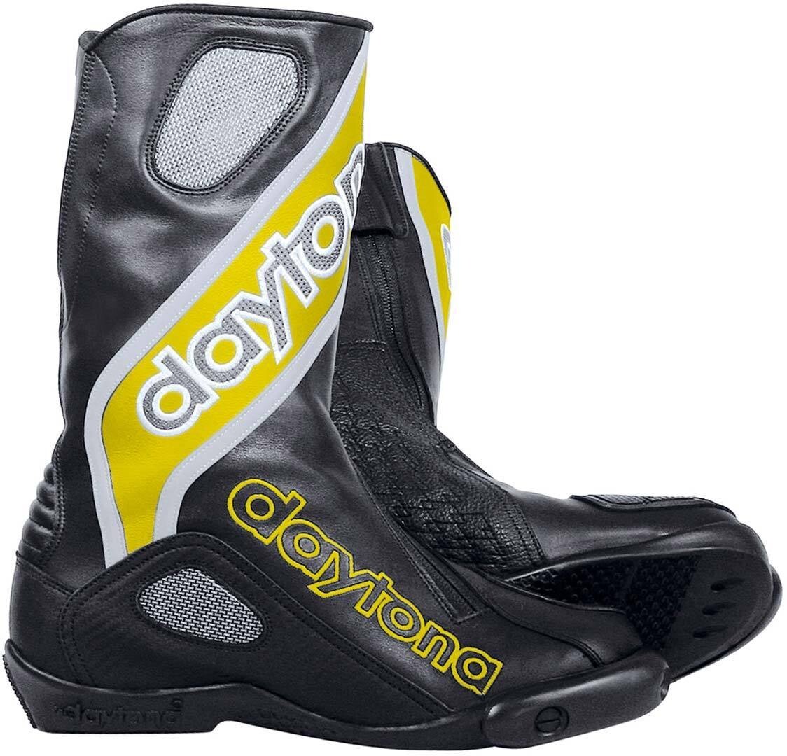 Daytona Evo-Sports GTX Gore-Tex водонепроницаемый мотоцикл сапоги, черный/желтый
Daytona Evo-Sports GTX Gore-Tex водонепроницаемый мотоцикл сапоги, черный/желтый