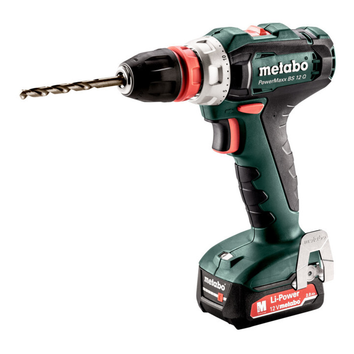 Аккумуляторная дрель Metabo PowerMaxx BS 12 Q metaBOX 118; 12В 2x2Ач литий-ионный + SC 30
Аккумуляторная дрель Metabo PowerMaxx BS 12 Q metaBOX 118; 12В 2x2Ач литий-ионный + SC 30