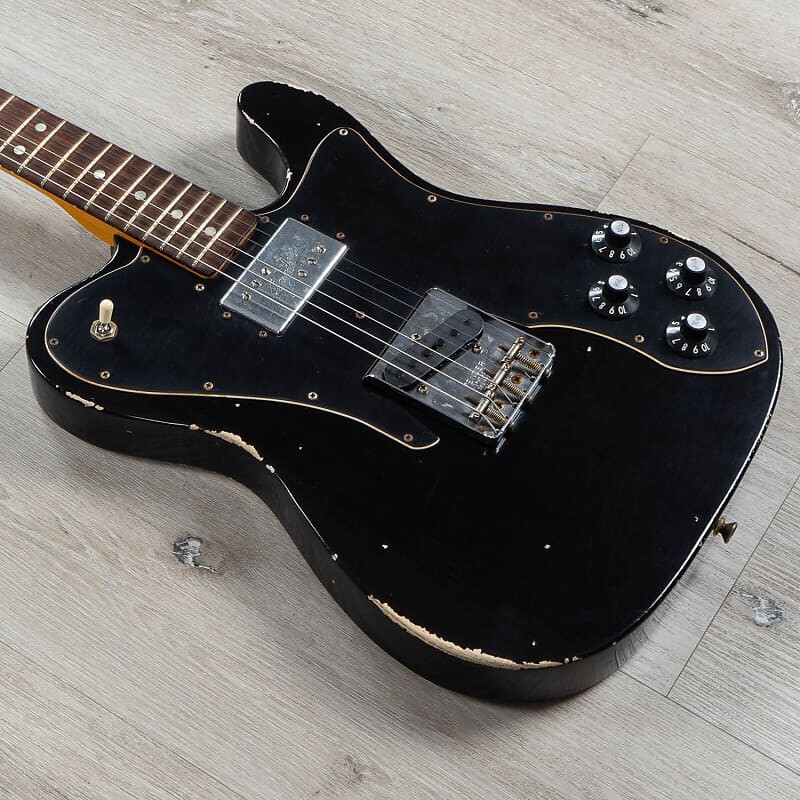 Гитара Fender Custom Shop LTD 70s Telecaster Custom Relic, гриф из палисандра, черный 9232000942
Гитара Fender Custom Shop LTD 70s Telecaster Custom Relic, гриф из палисандра, черный 9232000942