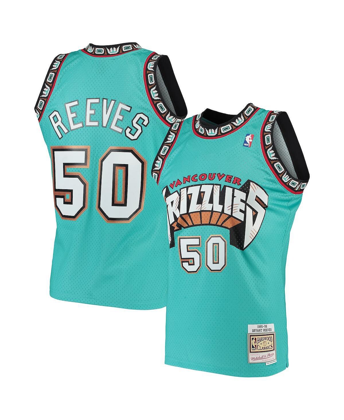 Мужская футболка bryant reeves turquoise vancouver grizzlies hardwood classics 1995-96 swingman jersey Mitchell & Ness, бирюзовый
Мужская футболка bryant reeves turquoise vancouver grizzlies hardwood classics 1995-96 swingman jersey Mitchell & Ness, бирюзовый