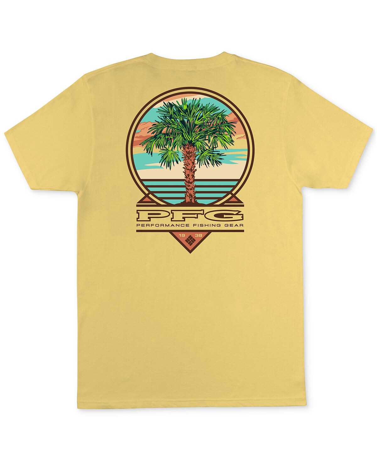 Мужская футболка с графическим логотипом palmie pfg palm tree logo Columbia, мульти
Мужская футболка с графическим логотипом palmie pfg palm tree logo Columbia, мульти