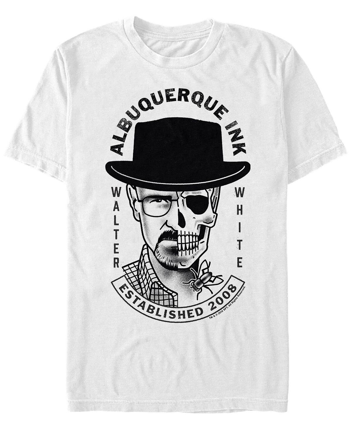 Мужская футболка с короткими рукавами walter white albuquerque ink Fifth Sun, белый
Мужская футболка с короткими рукавами walter white albuquerque ink Fifth Sun, белый