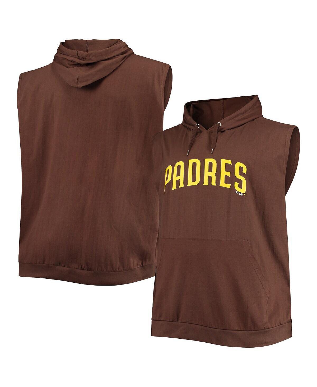 Мужской коричневый пуловер без рукавов с капюшоном San Diego Padres Jersey Muscle Profile
Мужской коричневый пуловер без рукавов с капюшоном San Diego Padres Jersey Muscle Profile