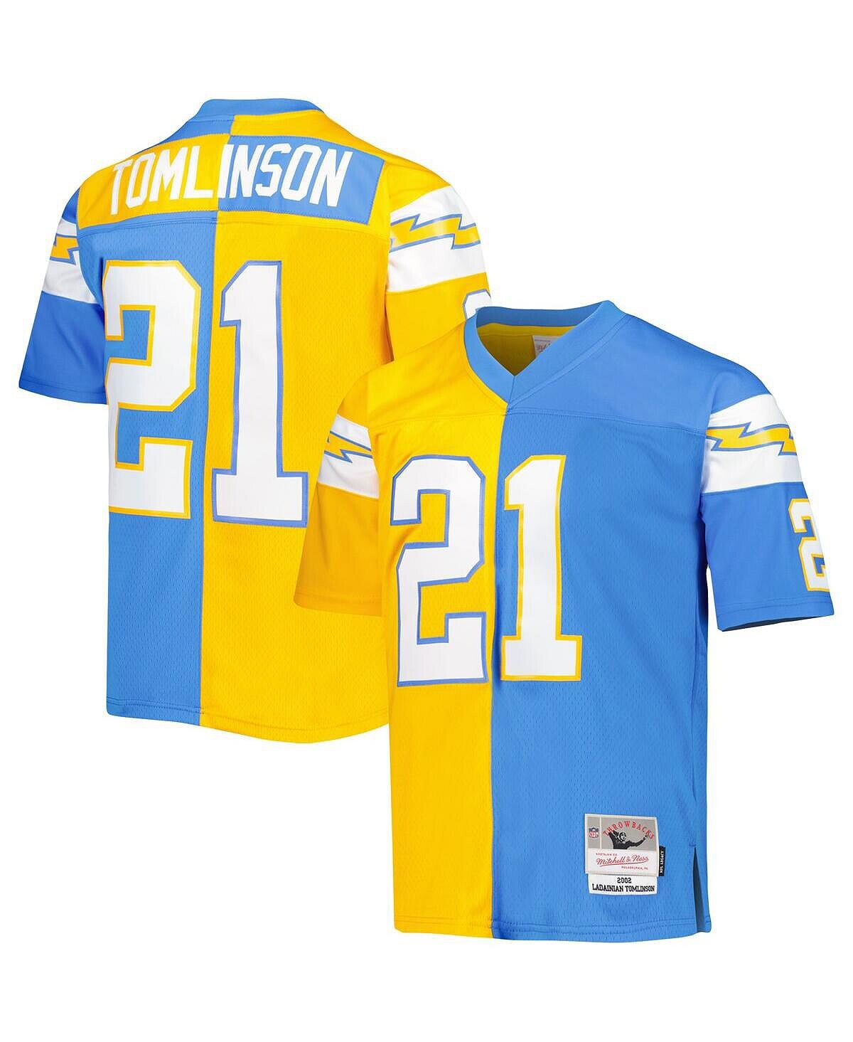 Мужская футболка ladainian tomlinson powder blue and gold los angeles chargers 2002 split legacy replica jersey Mitchell & Ness, мульти
Мужская футболка ladainian tomlinson powder blue and gold los angeles chargers 2002 split legacy replica jersey Mitchell & Ness, мульти