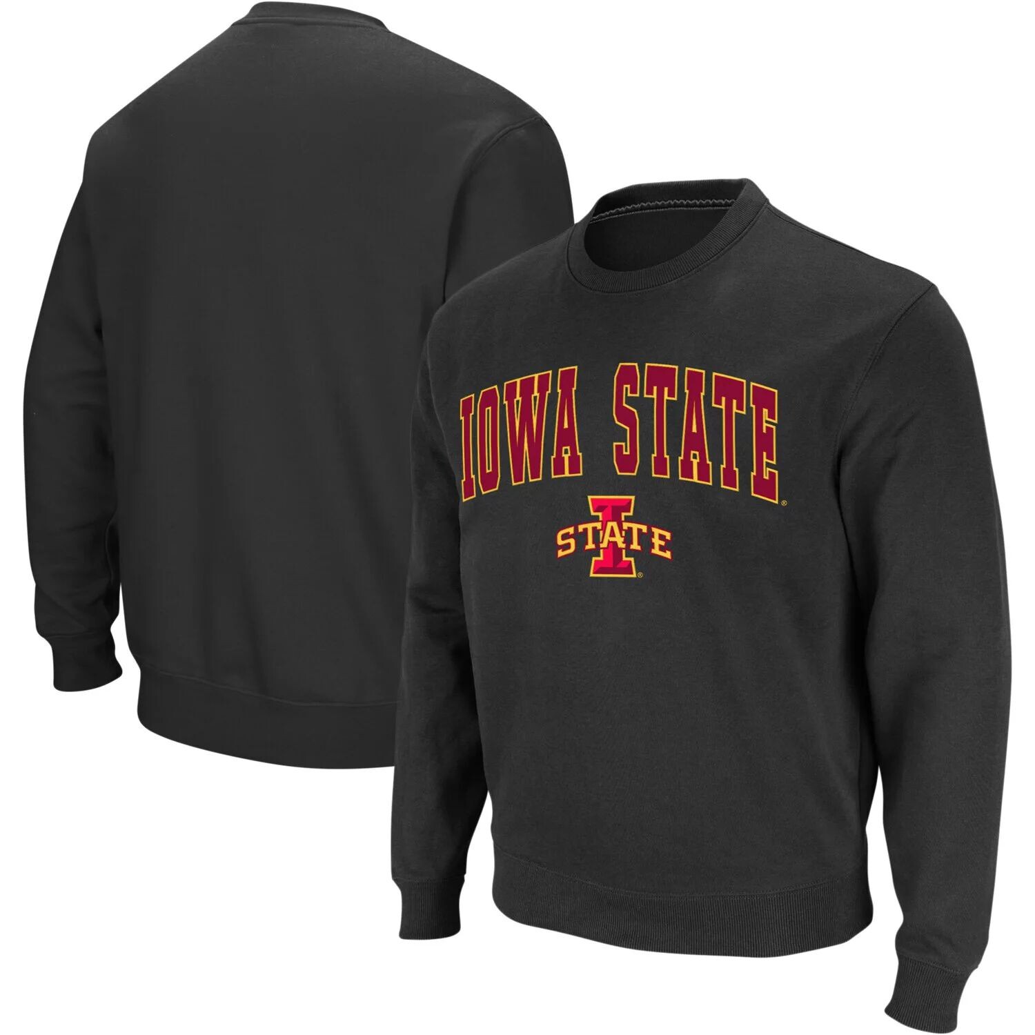 Мужской темно-серый свитшот с круглым вырезом с логотипом Iowa State Cyclones Colosseum
Мужской темно-серый свитшот с круглым вырезом с логотипом Iowa State Cyclones Colosseum