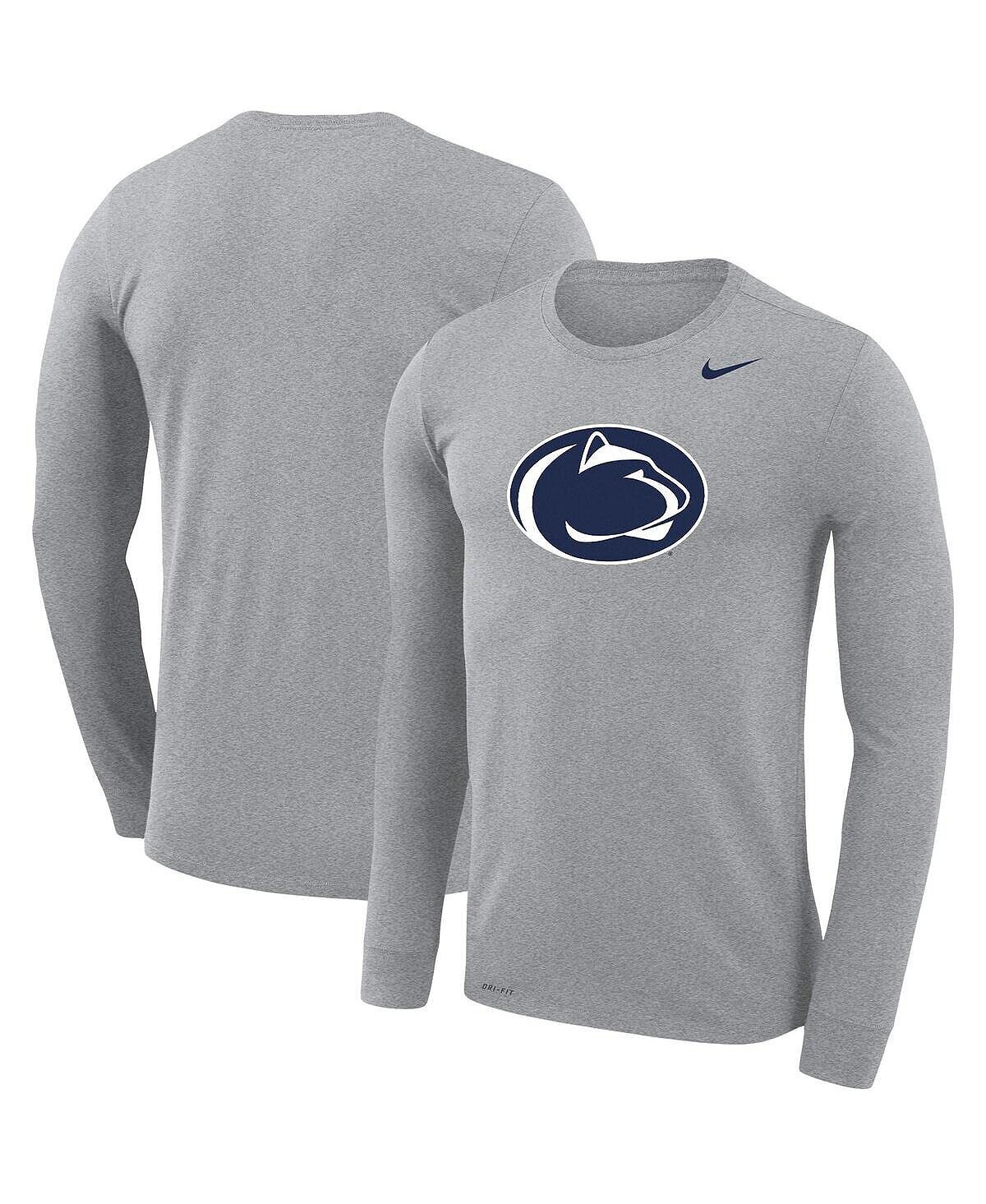 Мужская футболка с длинным рукавом из меланжевой ткани penn state nittany lions school logo legend performance Nike, мульти
Мужская футболка с длинным рукавом из меланжевой ткани penn state nittany lions school logo legend performance Nike, мульти