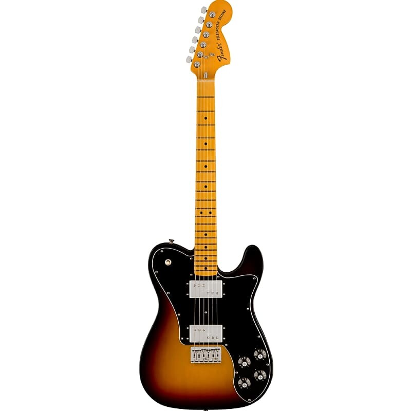 Fender American Vintage II 1975 Telecaster Maple Fingerboard, 3-Tone Sunburst Electric Guitar 0110332800
Fender American Vintage II 1975 Telecaster Maple Fingerboard, 3-Tone Sunburst Electric Guitar 0110332800