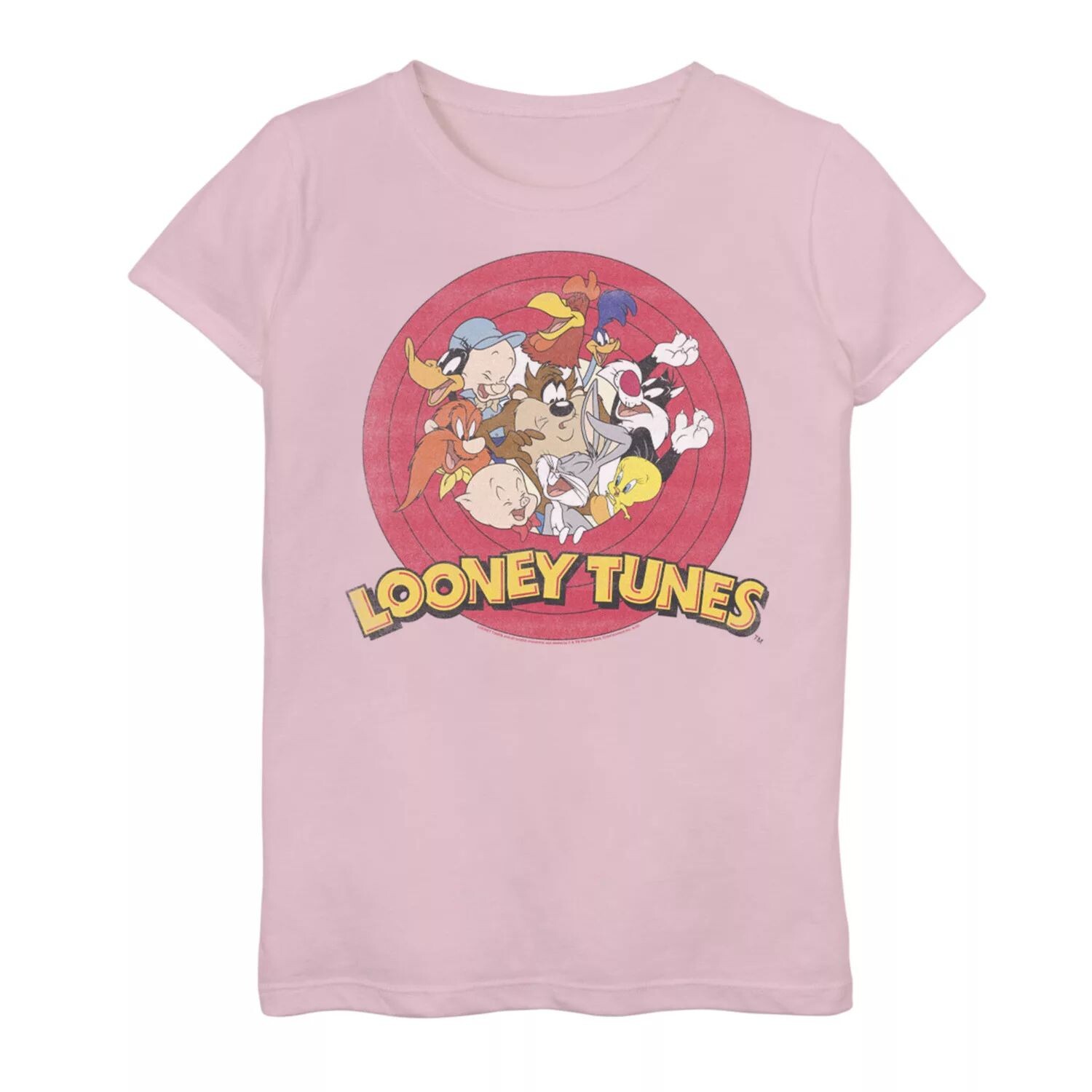 Футболка с рисунком Looney Tunes Classic Circle для девочек 7–16 лет, групповая фотография Licensed Character
Футболка с рисунком Looney Tunes Classic Circle для девочек 7–16 лет, групповая фотография Licensed Character