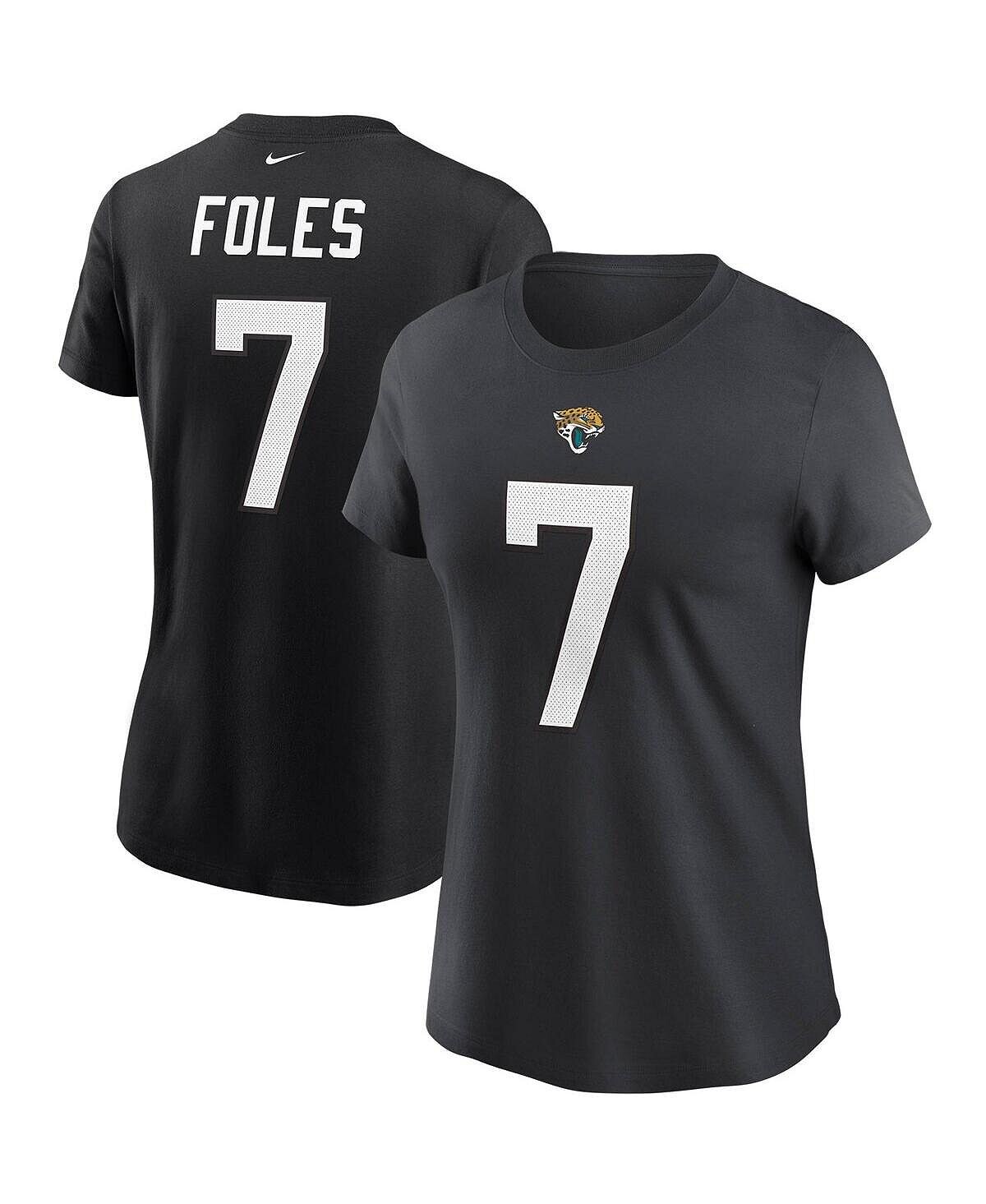 Женская черная футболка с именем и номером игрока команды nick foles из команды jacksonville jaguars Nike, черный
Женская черная футболка с именем и номером игрока команды nick foles из команды jacksonville jaguars Nike, черный