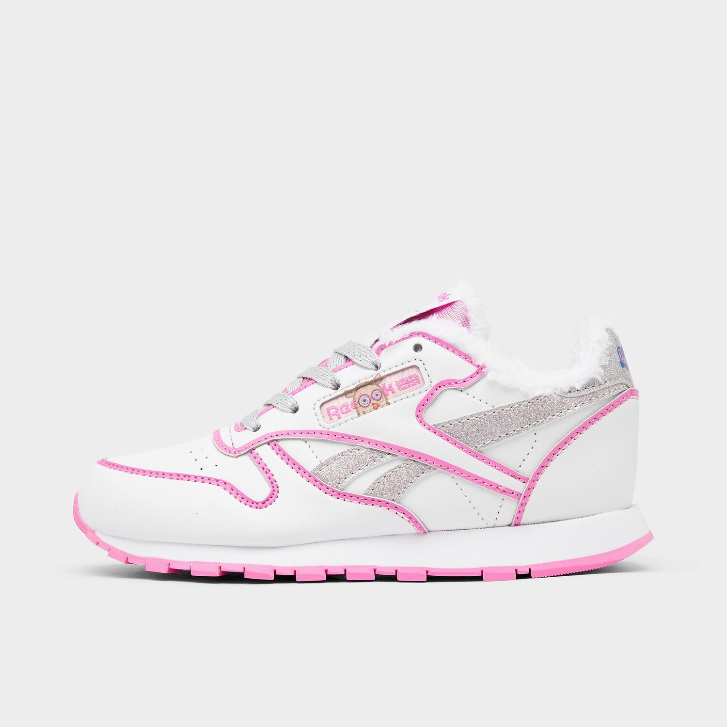Классическая кожаная повседневная обувь Reebok Peppa Pig для маленьких детей для девочек, розовый
Классическая кожаная повседневная обувь Reebok Peppa Pig для маленьких детей для девочек, розовый