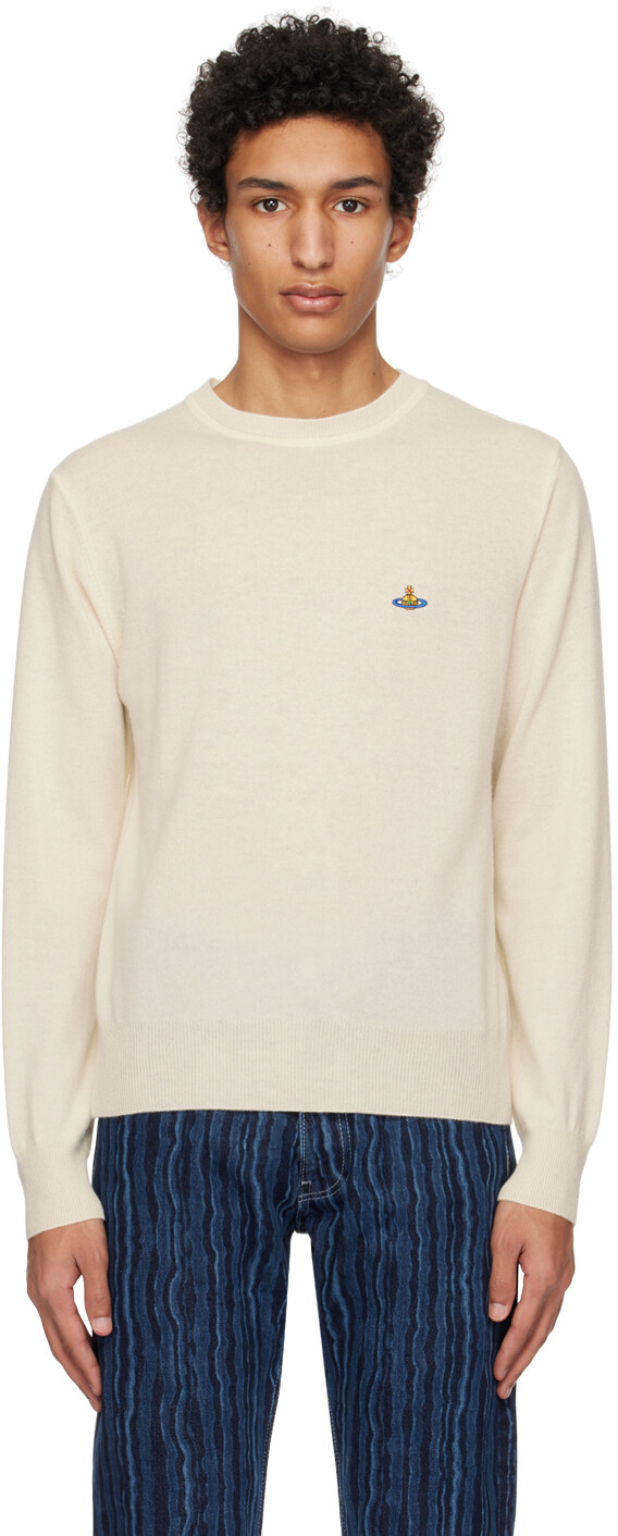 Свитер с вышивкой Off-White Vivienne Westwood, Серый, Свитер с вышивкой Off-White Vivienne Westwood
Свитер с вышивкой Off-White Vivienne Westwood, Серый, Свитер с вышивкой Off-White Vivienne Westwood