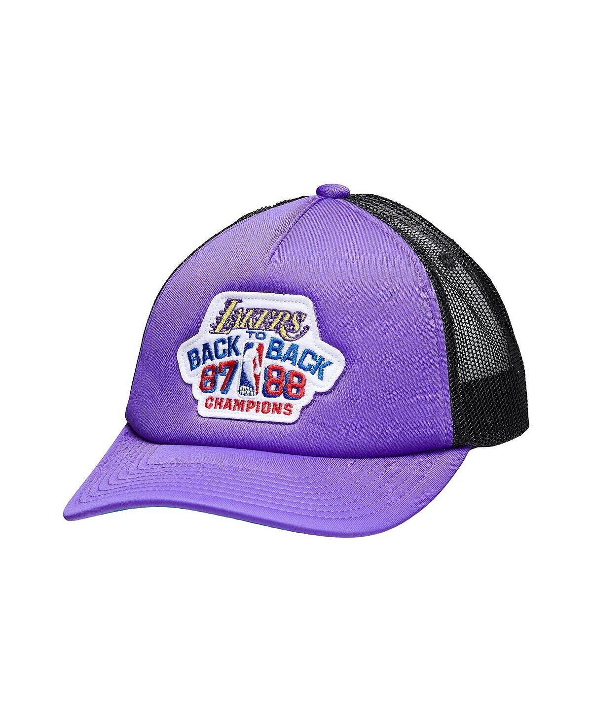 Мужская фиолетовая регулируемая кепка Los Angeles Lakers спиной к спине финала НБА Champions Hardwood Classics Trucker Snapback Mitchell & Ness
Мужская фиолетовая регулируемая кепка Los Angeles Lakers спиной к спине финала НБА Champions Hardwood Classics Trucker Snapback Mitchell & Ness