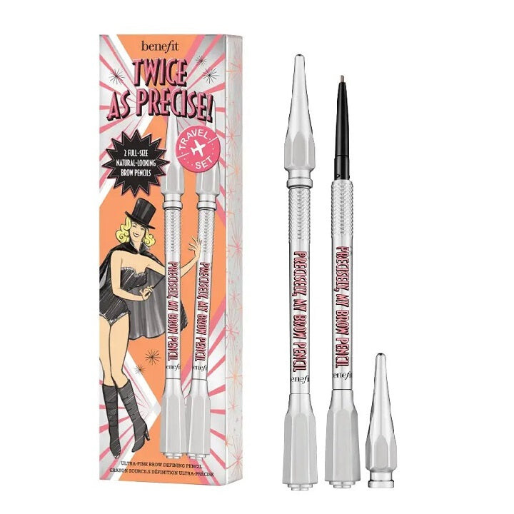 Benefit В два раза точнее! Набор карандашей для бровей My Brow Pencil Duo Travel Set 3 Теплый светло-коричневый 2x0,08 г
Benefit В два раза точнее! Набор карандашей для бровей My Brow Pencil Duo Travel Set 3 Теплый светло-коричневый 2x0,08 г