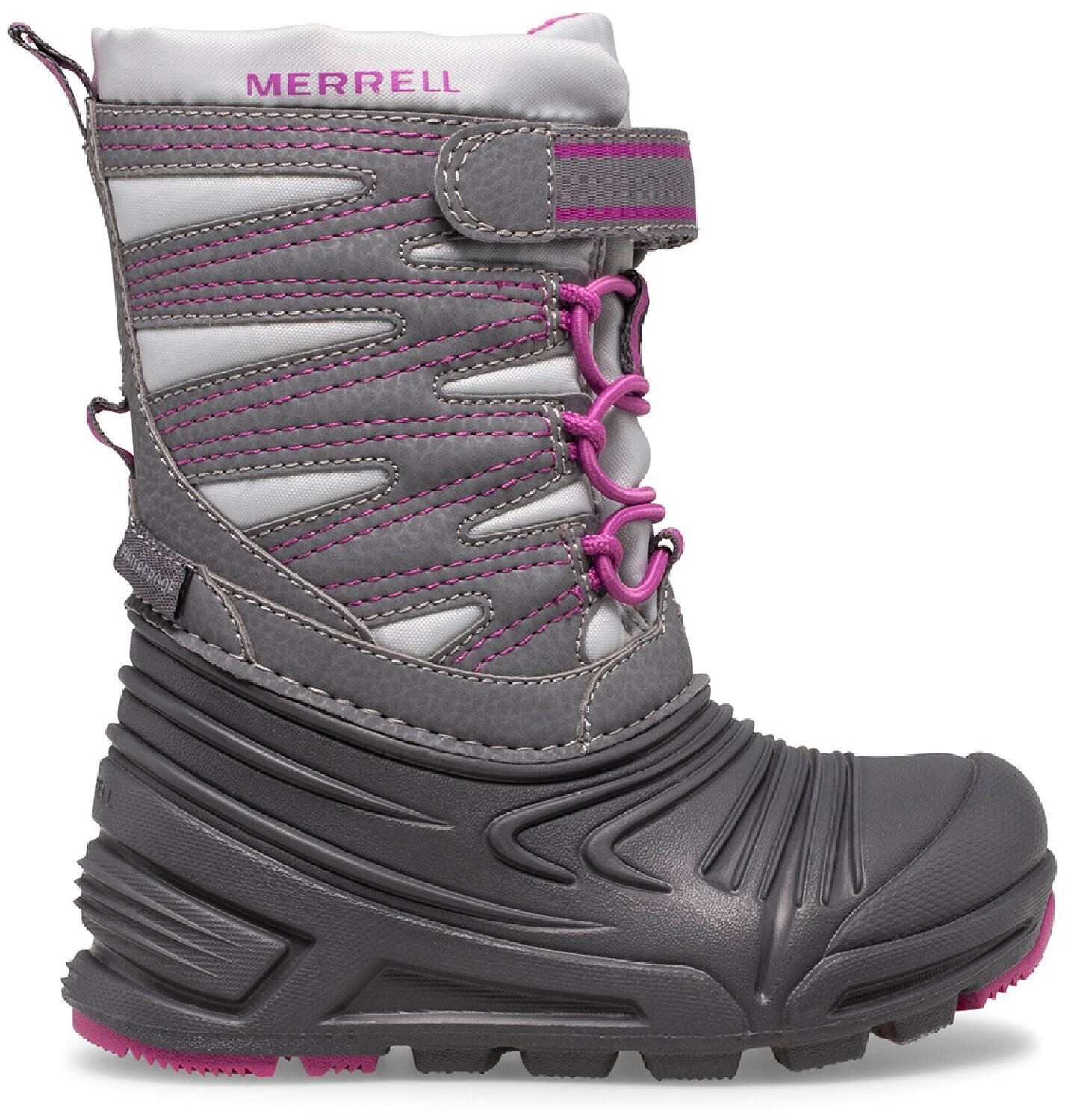 Водонепроницаемые зимние ботинки Snow Quest Lite 3.0 Jr. — для малышей Merrell, серый
Водонепроницаемые зимние ботинки Snow Quest Lite 3.0 Jr. — для малышей Merrell, серый