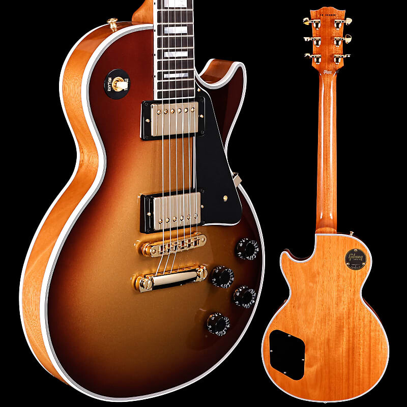 Электрогитара Gibson Les Paul Custom, Viceroy Goldburst w Natural Back Gloss 10lbs 1.9oz
Электрогитара Gibson Les Paul Custom, Viceroy Goldburst w Natural Back Gloss 10lbs 1.9oz