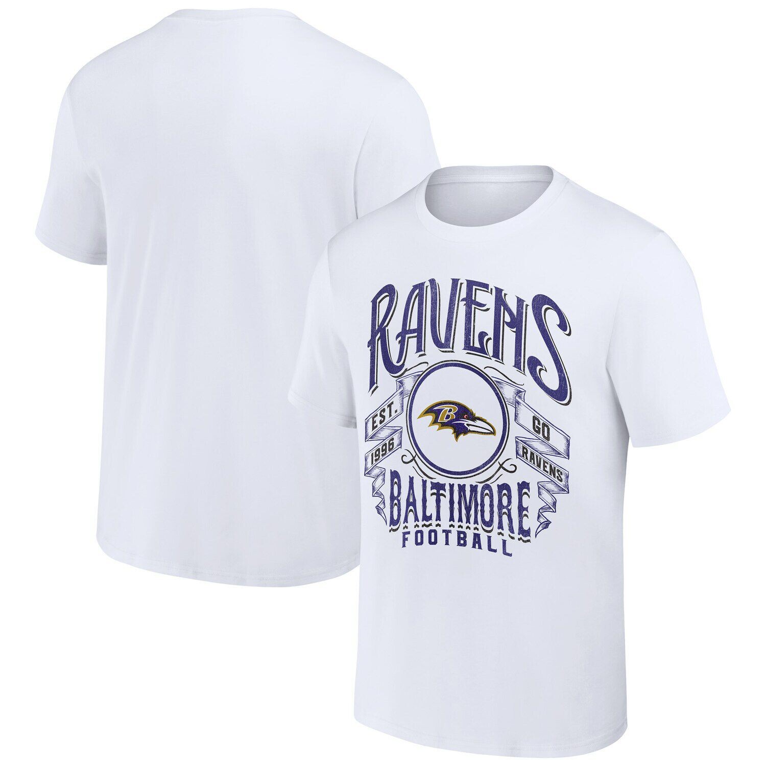 Мужская винтажная футбольная футболка NFL x Darius Rucker от Fanatics White Baltimore Ravens
Мужская винтажная футбольная футболка NFL x Darius Rucker от Fanatics White Baltimore Ravens