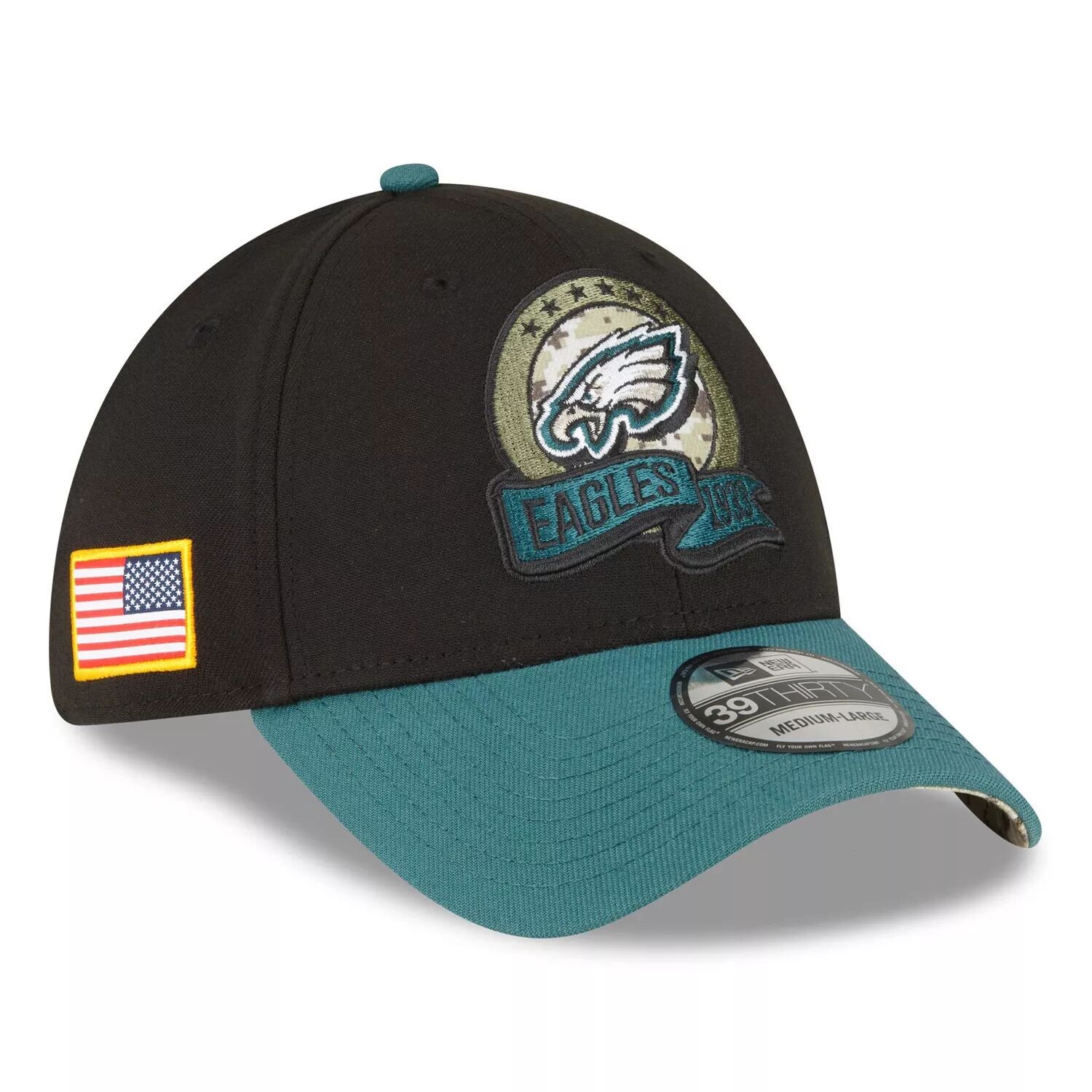 Мужская кепка New Era Black Philadelphia Eagles 2022 Salute To Service 39THIRTY Flex Hat
Мужская кепка New Era Black Philadelphia Eagles 2022 Salute To Service 39THIRTY Flex Hat