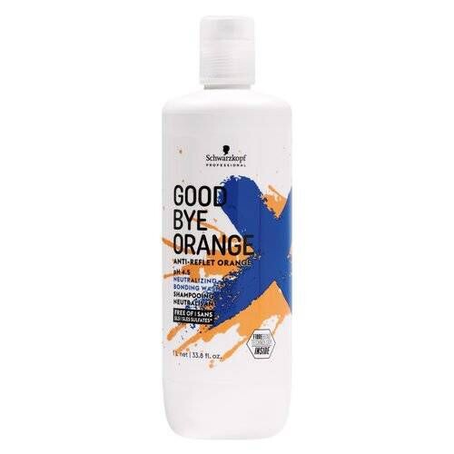 Schwarzkopf Professional Goodbye Orange шампунь для волос, нейтрализующий оранжевый и красный оттенки, 1000 мл
Schwarzkopf Professional Goodbye Orange шампунь для волос, нейтрализующий оранжевый и красный оттенки, 1000 мл