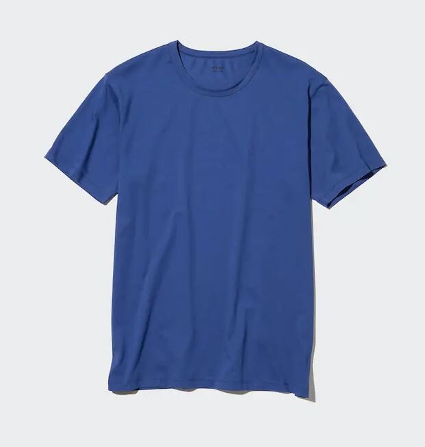 Футболка хлопковая с круглым вырезом и короткими рукавами Uniqlo Airism Cotton Crew Neck Short Sleeved, синий
Футболка хлопковая с круглым вырезом и короткими рукавами Uniqlo Airism Cotton Crew Neck Short Sleeved, синий