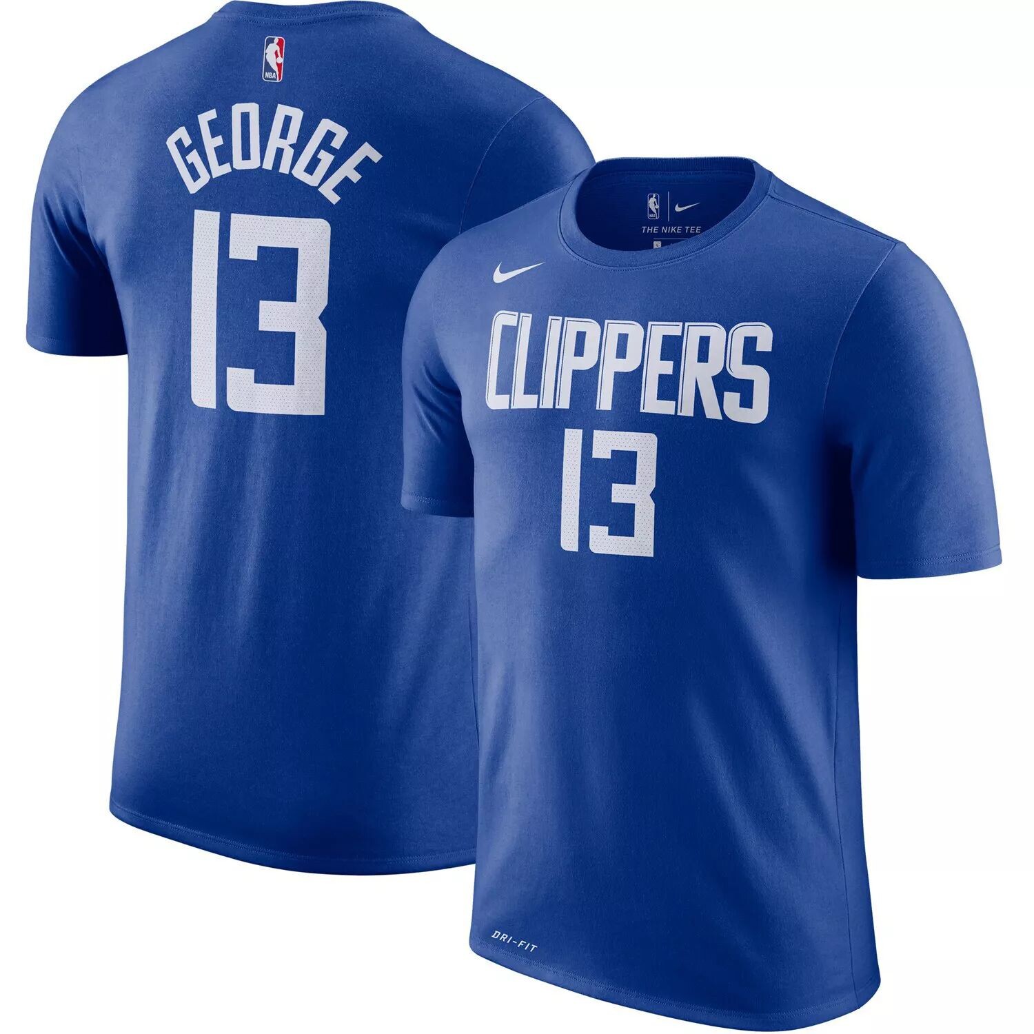 Мужская футболка Paul George Royal LA Clippers 2019/2020 с именем и номером Performance Nike
Мужская футболка Paul George Royal LA Clippers 2019/2020 с именем и номером Performance Nike