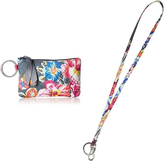 Женский хлопковый кошелек Vera Bradley на молнии с чехлом для документов, разноцветный
Женский хлопковый кошелек Vera Bradley на молнии с чехлом для документов, разноцветный